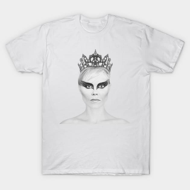 Portrait of an Actress T-Shirt by Diego-t